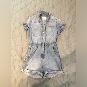 Celebrity Pink Denim Romper